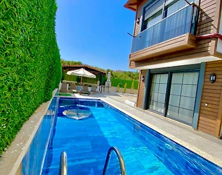 Kaş Andifli'de Doğa İçerisinde, Özel Havuzlu, Ferah Villa - 3