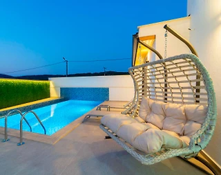 Kaş Andifli'de Doğa İle İç İçe, Özel Havuzlu, 2+1 Villa - 4