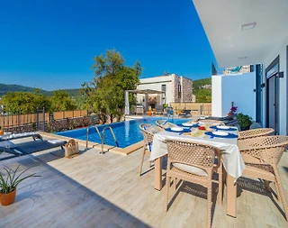 Kaş Andifli'de Kalabalık Ailelere Uygun, Özel Havuzlu, Modern Villa - 4
