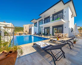 Kaş Andifli'de Kalabalık Ailelere Uygun, Özel Havuzlu, Modern Villa - 2