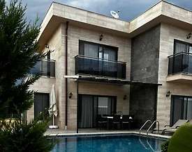Kaş Andifli'de Modern Tasarımlı, Özel Havuzlu, Balayı Villası - 2
