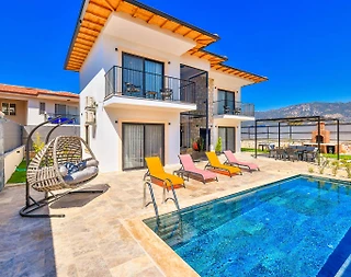 Kaş Andifli'de Modern Tasarımlı, Özel Havuzlu, 3+1 Villa - 3