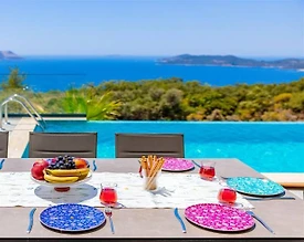 Kaş Andifli'de Nezih Konumda, Özel Havuzlu, Modern Villa - 2