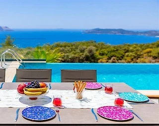 Kaş Andifli'de Nezih Konumda, Özel Havuzlu, Modern Villa - 2