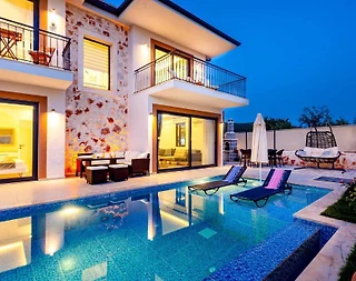 Kaş Andifli'de Nezih Konumda, Özel Havuzlu, Modern Villa - 2