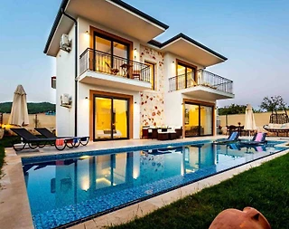 Kaş Andifli'de Nezih Konumda, Özel Havuzlu, Modern Villa - 3