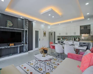 Kaş Andifli'de Orman Manzaralı, Özel Havuzlu, Bahçeli Villa - 5