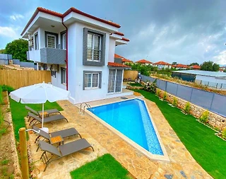 Kaş Andifli'de Sakin Konumda, Özel Havuzlu, Balayı Villası - 1