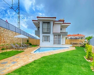Kaş Andifli'de Sakin Konumda, Özel Havuzlu, Balayı Villası - 2