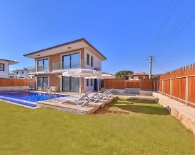 Kaş Andifli'de Yeşillikler İçerisinde, Özel Havuzlu, Konforlu Villa - 2