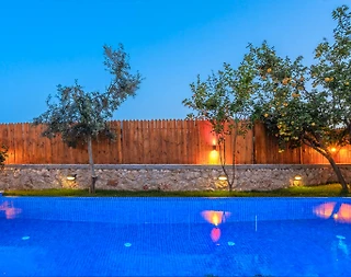 Kaş Bayındır'da Sakin Konumda, Özel Havuzlu, Taş Villa - 4