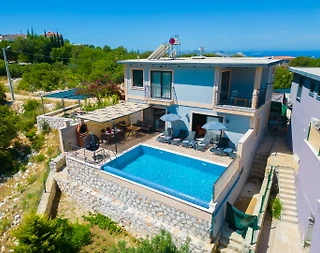 Kaş Bayındır'da Geniş Ailelere Uygun, Özel Havuzlu, 8 Kişilik Villa - 2