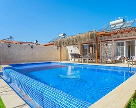 Kaş Bayındır'da Doğayla Baş Başa, Özel Havuzlu, Balayı Villası - 2