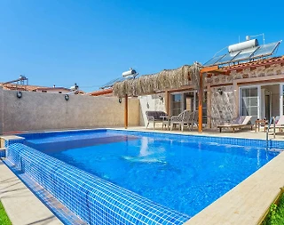 Kaş Bayındır'da Doğayla Baş Başa, Özel Havuzlu, Balayı Villası - 2