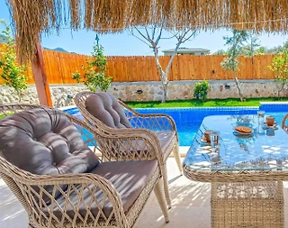 Kaş Bayındır'da Doğayla Baş Başa, Özel Havuzlu, Balayı Villası - 3