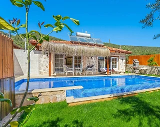 Kaş Bayındır'da Doğayla Baş Başa, Özel Havuzlu, Balayı Villası - 1
