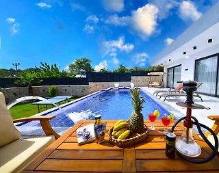 Kaş Belenli'de Çekirdek Ailelere Uygun, Özel Havuzlu, Kiralık Villa - 4