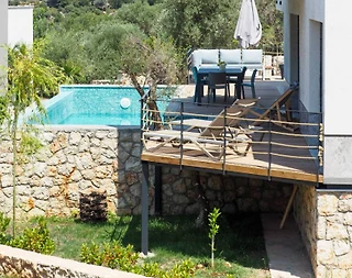 Kaş Belenli'de Geniş Ailelere Uygun, Özel Havuzlu, Ferah Villa - 3