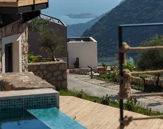 Kaş Belenli'de Sakin Konumda, Özel Havuzlu, Lüks Villa - 5