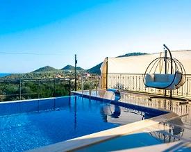 Kaş Belenli'de Sakin Konumda, Özel Havuzlu, Modern Villa - 2