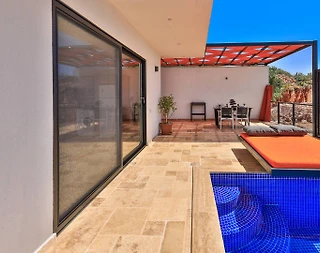 Kaş Bezirgan'da Çiftlere Uygun, Özel Havuzlu, Balayı Villası - 2