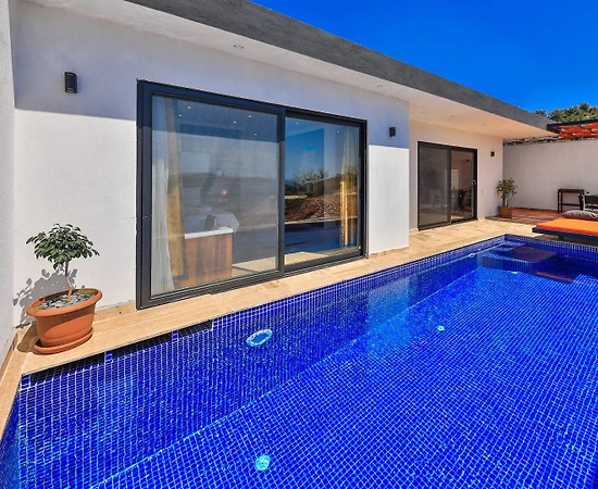 Kaş Bezirgan'da Çiftlere Uygun, Özel Havuzlu, Balayı Villası - 1