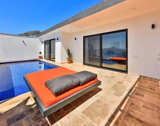 Kaş Bezirgan'da Çiftlere Uygun, Özel Havuzlu, Balayı Villası - 5