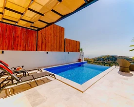 Kaş Bezirgan'da Balayı Çiftlerine Uygun, Özel Havuzlu, Kiralık Villa - 3