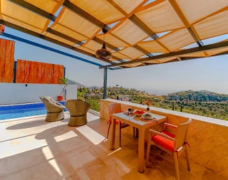 Kaş Bezirgan'da Balayı Çiftlerine Uygun, Özel Havuzlu, Kiralık Villa - 5