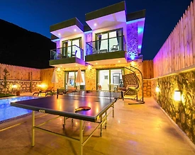 Kaş Bezirgan'da Çekirdek Ailelere Uygun, Özel Havuzlu, 4 Kişilik Villa - 2