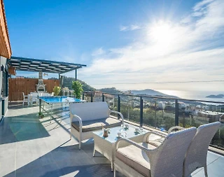 Kaş Bezirgan'da Çekirdek Ailelere Uygun, Özel Havuzlu, Kiralık Villa - 3