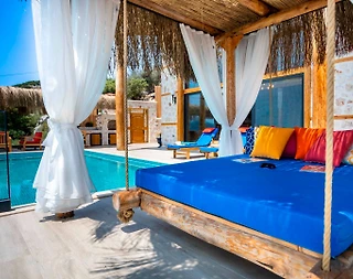 Kaş Bezirgan'da Deniz Manzaralı, Özel Havuzlu, Balayı Villası - 3