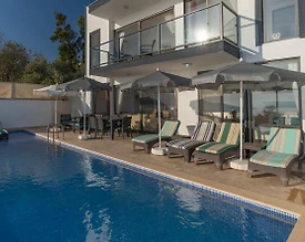 Kaş Bezirgan'da Deniz Manzaralı, Özel Havuzlu, Ferah Villa - 2