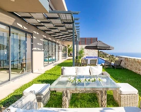 Kaş Bezirgan'da Deniz Manzaralı, Özel Havuzlu, Jakuzili, Lüks Villa - 2