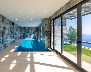 Kaş Bezirgan'da Deniz Manzaralı, Özel Havuzlu, Jakuzili, Lüks Villa - 4