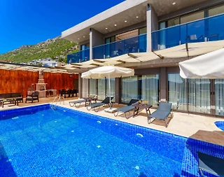 Kaş Bezirgan'da Deniz Ve Doğa Manzaralı, Özel Havuzlu, Lüks Villa - 1