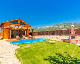 Kaş Bezirgan'da Doğa İçinde, Özel Havuzlu, Balayı Villası - 2