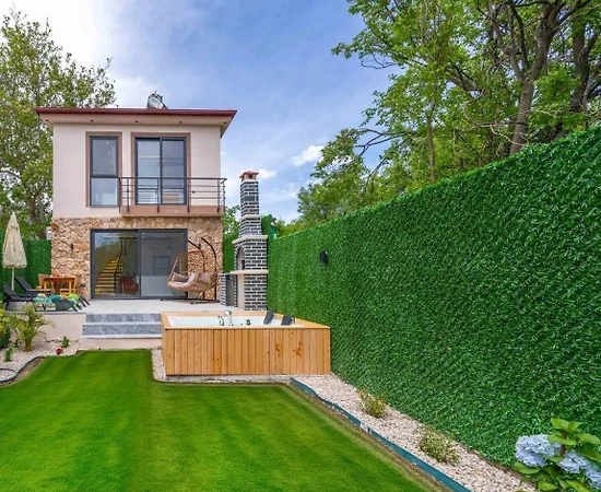 Kaş Bezirgan'da Doğa İle İç İçe, Jakuzili, Benzersiz Tatil Villası - 1