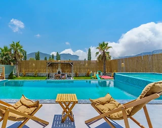 Kaş Bezirgan'da Doğa İle İç İçe, Özel Havuzlu, Kiralık Villa - 5