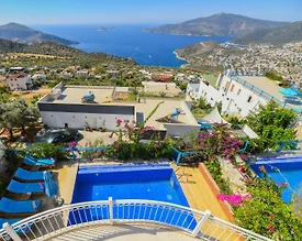 Kaş Bezirgan'da Doğa Manzaralı, Özel Havuzlu, Ferah Villa - 2