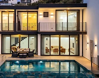 Kaş Bezirgan'da Doğayla Baş Başa, Özel Havuzlu, 3+1 Villa - 1