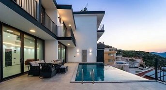 In Kaş Bezirgan, Close to Nature, Private Pool, 3+1 Villa