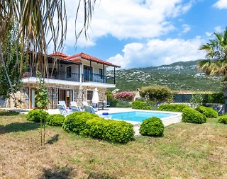 Kaş Bezirgan'da Enfes Doğanın Ortasında, Özel Havuzlu, Kiralık Villa - 4
