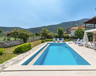 Kaş Bezirgan'da Enfes Doğanın Ortasında, Özel Havuzlu, Kiralık Villa - 5