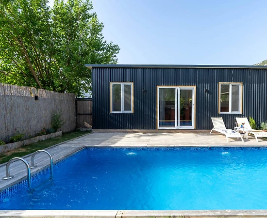 Kaş Bezirgan'da Gözlerden Uzak, Özel Havuzlu, Muhafazakar Villa - 1