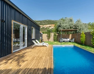 Kaş Bezirgan'da Gözlerden Uzak, Özel Havuzlu, Muhafazakar Villa - 3