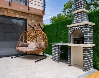 Kaş Bezirgan'da Doğa İle İç İçe, Jakuzili, Benzersiz Tatil Villası - 3