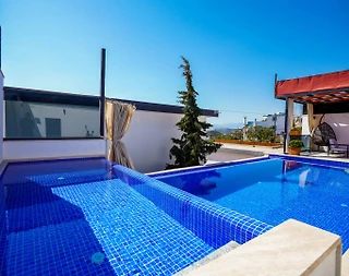 Kaş Bezirgan'da Huzurlu Doğada, Özel Havuzlu, 2+1 Konforlu Villa - 5