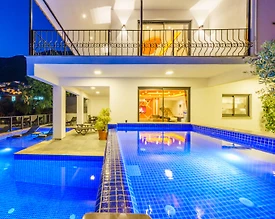 Kaş Bezirgan'da Kalabalık Ailelere Uygun, Özel Havuzlu, Ferah Villa - 3