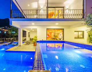 Kaş Bezirgan'da Kalabalık Ailelere Uygun, Özel Havuzlu, Ferah Villa - 3